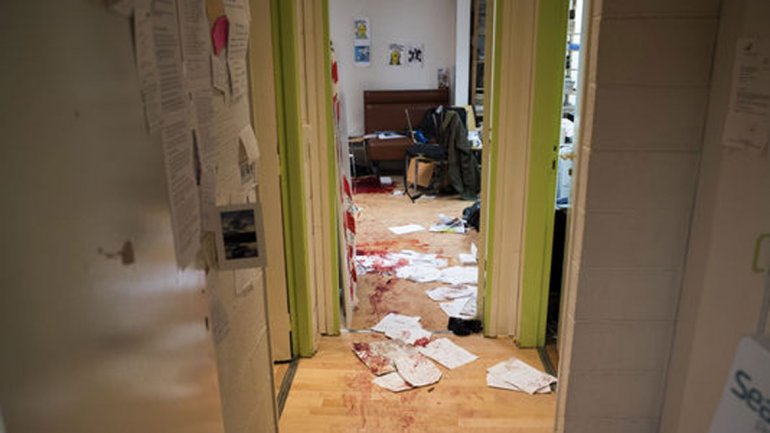 La primera imagen después de la masacre