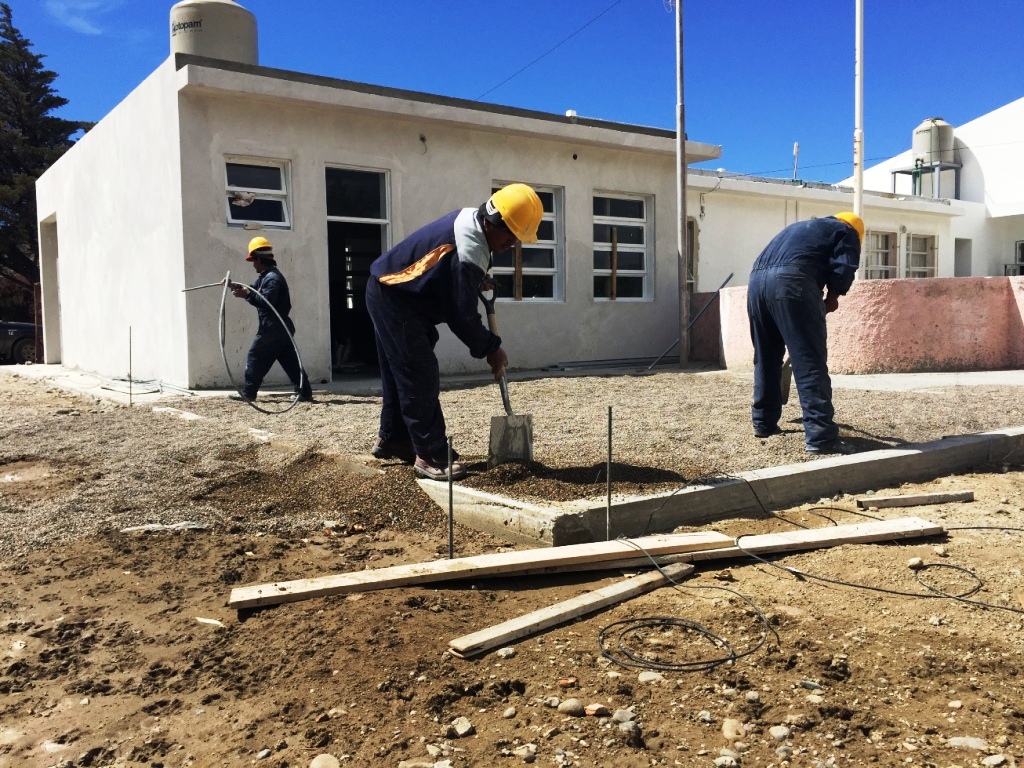 Supervisan obras en escuelas de nivel inicial