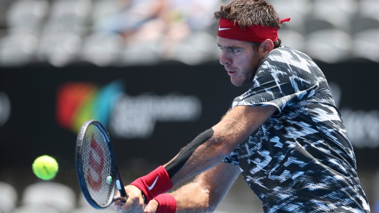 Del Potro llegó a los cuartos en Sídney