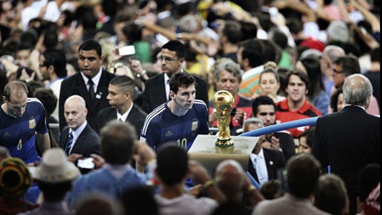 Una imagen de Messi ganó un premio de fotografía