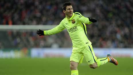 El Barça goleó con un Messi inspirado