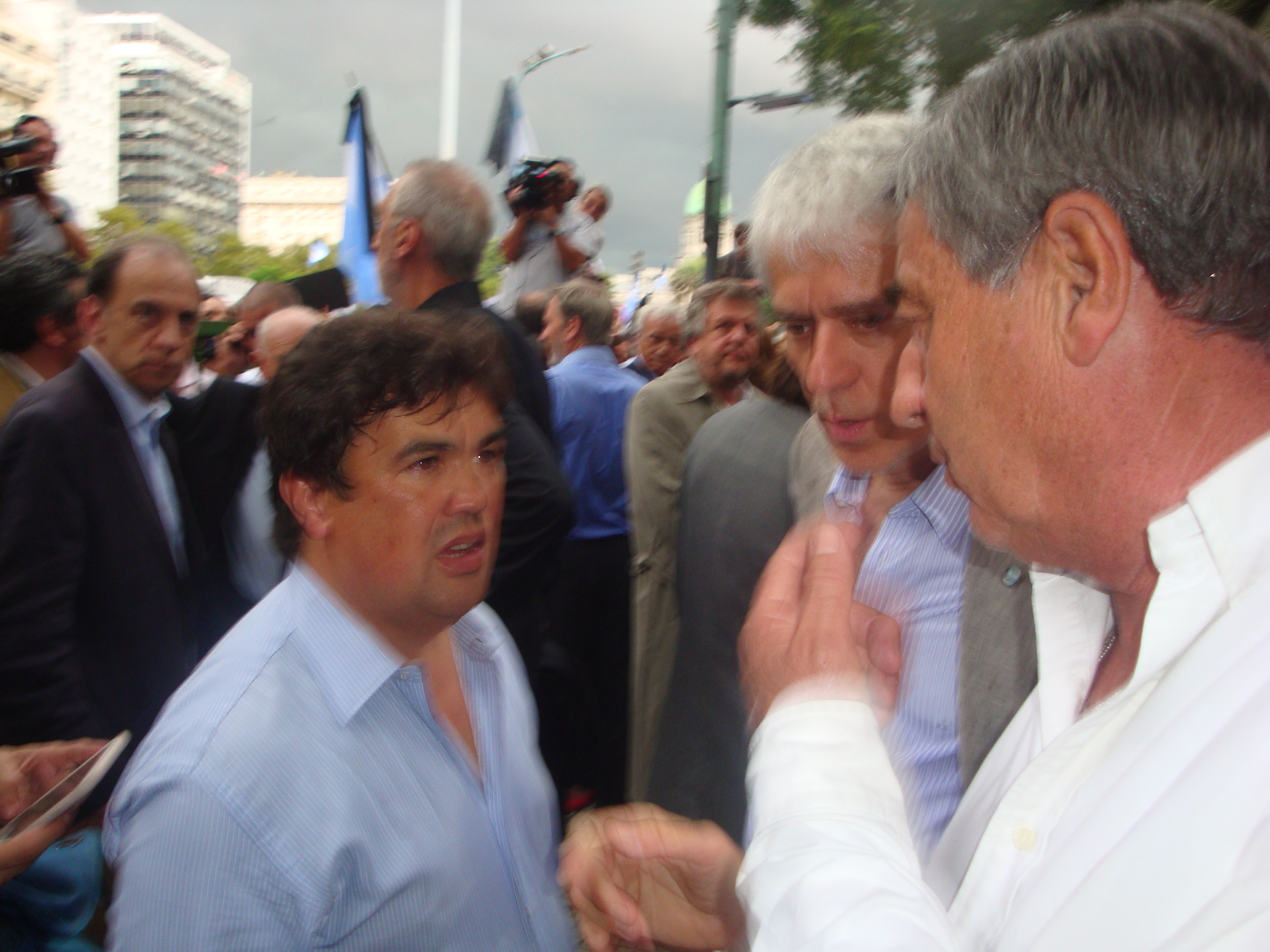 Cimadevilla se plegó a la marcha del #18F
