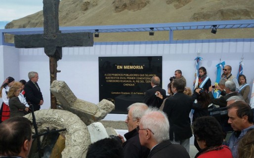 Quedó inaugurado el Cenotafio «Primeros Pobladores»