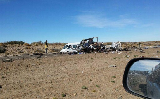 Mueren cuatro personas tras un accidente en Cerro Dragón