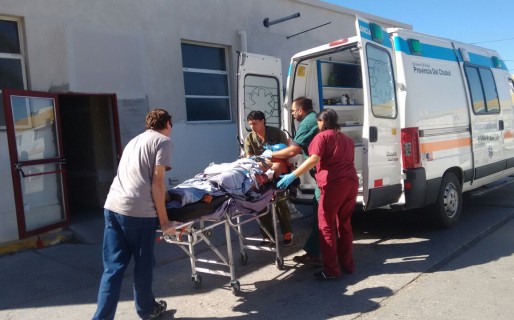 Un herido del trágico accidente llegó al Hospital
