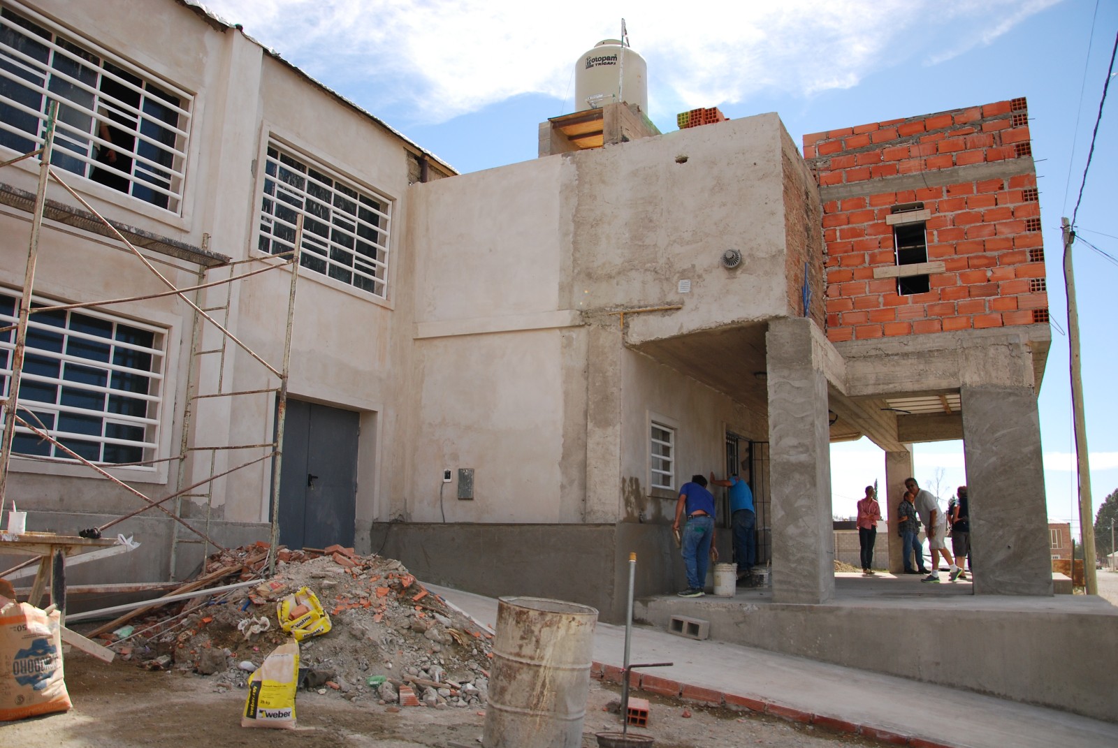 Invertir Igualdad: Supervisaron obras de infraestructura deportiva