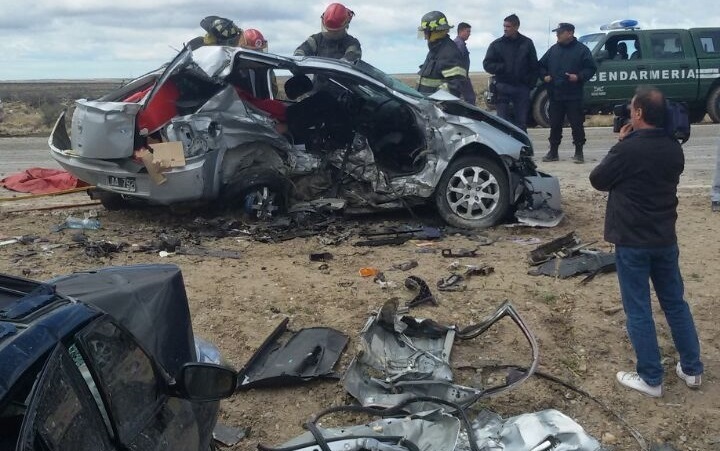 Accidente fatal 50 km. al norte de Comodoro