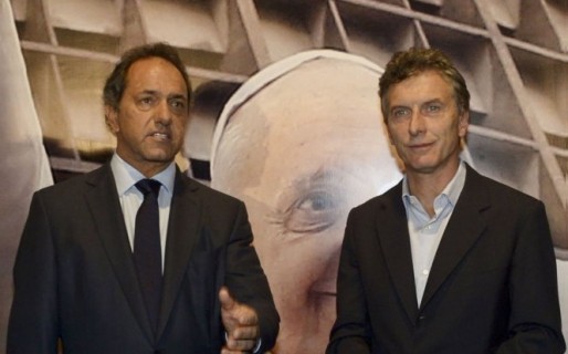 Scioli califica a Macri como su «adversario político»