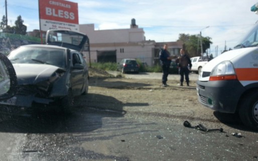 Accidente con heridos leves en Kilómetro 3
