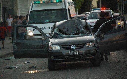 Un grave choque casi termina en tragedia