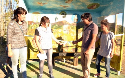 Se inauguraron las Bibliogaritas en Astra