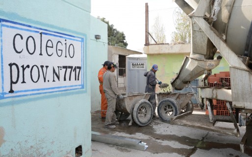 Se construirán en todo Chubut 40 nuevas aulas durante 2015