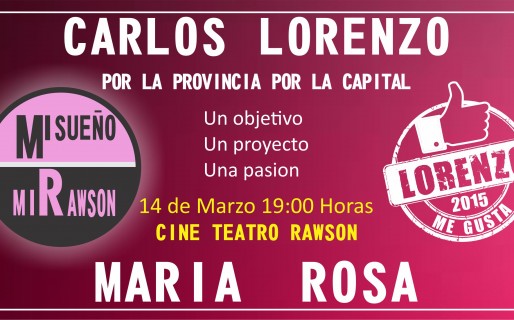 ‘Lamparita’ Lorenzo enciende su proyecto en Rawson