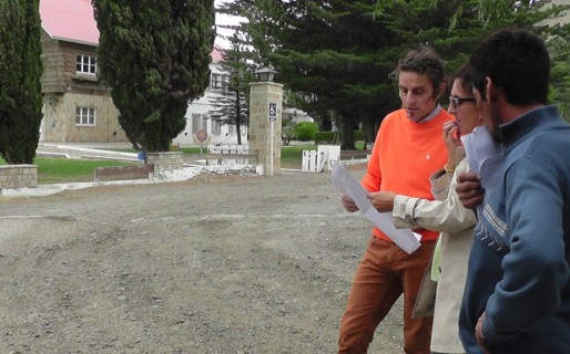 Avanza la obra del Parque Huergo