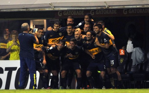 El festejo de Osvaldo causó el enojo de Arruabarrena