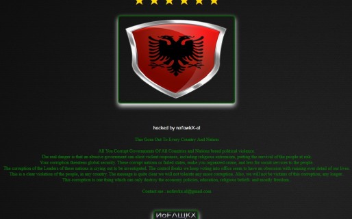 Hackearon tres sitios web del municipio local