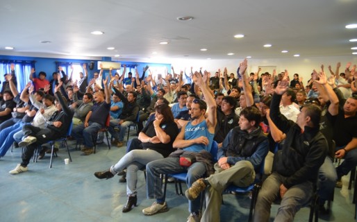 Los Petroleros Privados adhieren a la medida de fuerza