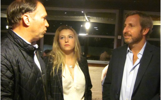 Irianni acompañó a Frigerio en Puerto Madryn