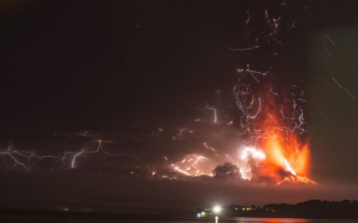 Las cenizas podrían llegar al área de Trelew y Madryn esta noche
