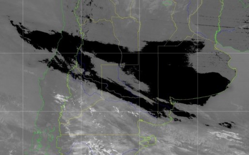 La nube de cenizas del volcán se acerca a la Capital Federal