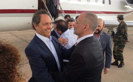 Buzzi confirmó una nueva visita de Scioli a Chubut