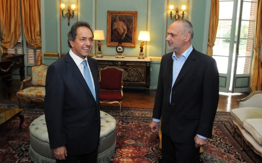 Buzzi negó un acercamiento entre Scioli y Das Neves