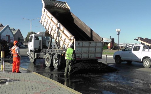 La repavimentación de Avenida Irigoyen finalizará en 30 días