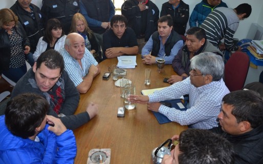 Petroleros se reunió con concejales de Chubut Somos Todos