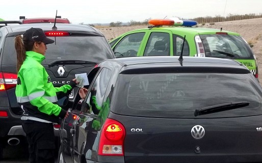 Habrá controles viales durante todo este fin de semana largo