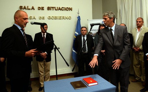 Scocca es el nuevo titular de Hacienda en Chubut
