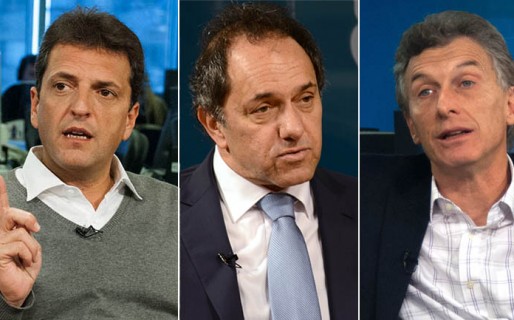 Scioli, Macri y Massa tienen algo en común: la indefinición del vice