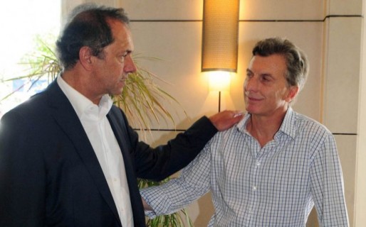 Scioli: «Mi cara a cara es con Macri»