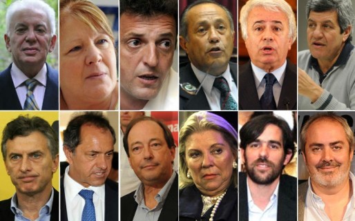 Conozca las doce fórmulas de las PASO presidenciales