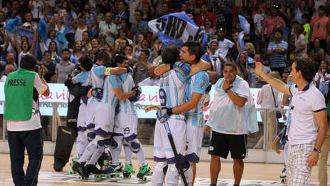 Argentina, campeón mundial de hockey sobre patines