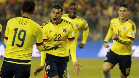 Colombia golpeó a Brasil y Neymar vio la roja