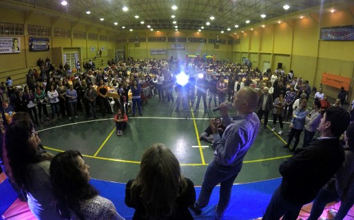 Fuerte apoyo femenino a la reelección de Buzzi