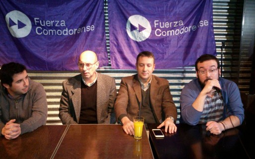 Jurich presentó la lista de ‘Fuerza Comodorense’