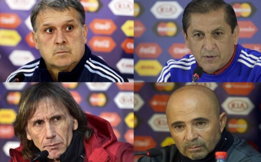 Los cuatro semifinalistas están dirigidos por argentinos