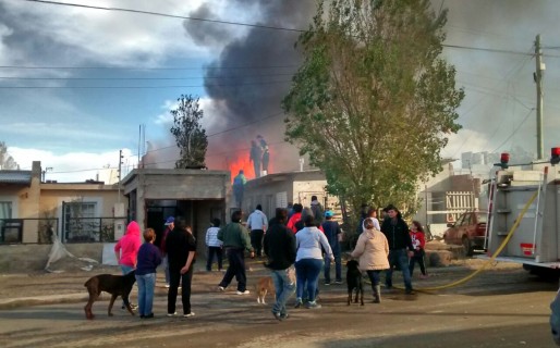 Un hombre murió al incendiarse su vivienda