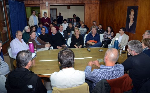 Buzzi y Scioli ya planifican obras a futuro
