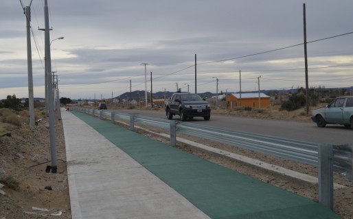 Está casi terminada la bicisenda de Restinga Alí