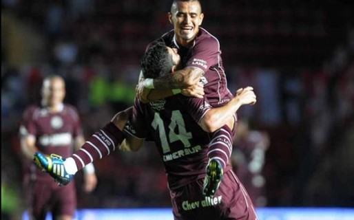 Victoria de Lanús ante Colón