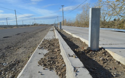En agosto culmina la obra del paseo peatonal en km. 8