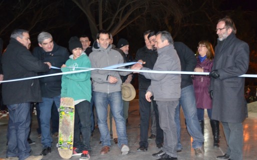Quedó inaugurado el Skate Park
