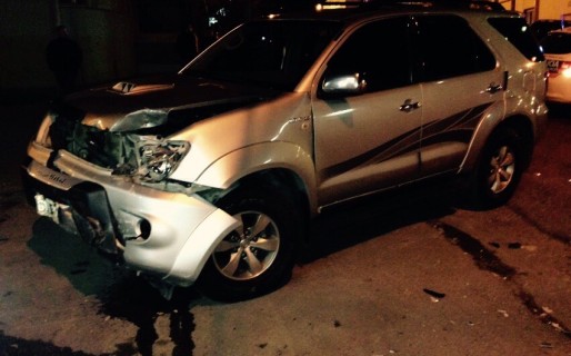 Chocó con una Toyota que salió a probar de una agencia