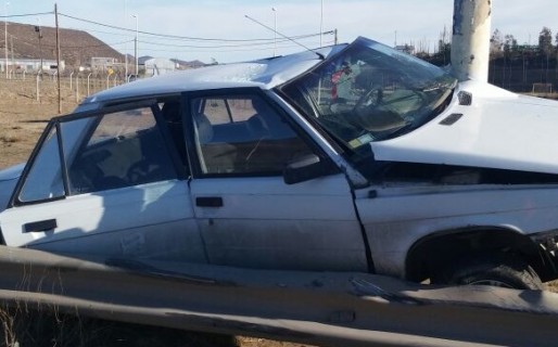 Una mujer protagonizó un accidente en 3 y 26