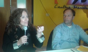 Michetti junto a Irianni en Rawson