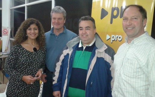 Irianni presentó a Nasif y a Díaz Vélez