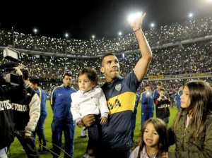 Tevez ingresar hijas Bombonera