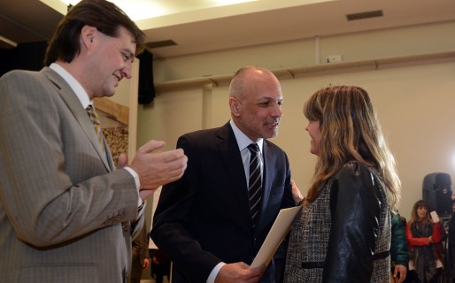 Buzzi entregó aportes en el aniversario de Rada Tilly